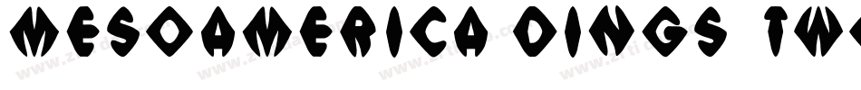 MesoAmerica Dings Two字体转换